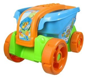 Kereta Mainan Mega Bloks Fill 'n Dump Wagon (654)