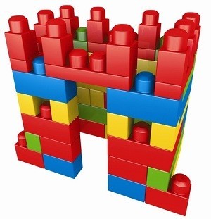 MEGA BLOKS Blok Konstruksi Besar dalam Tas (70 Bagian) - 8309
