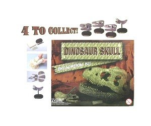 Mainan Edukasi Penggalian Tengkorak Dinosaurus (12 pcs)