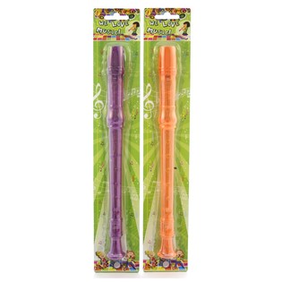 SULING REKORDER TRANSPARAN DENGAN KARTU (24 pcs)
