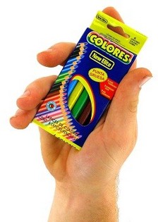 PENSIL WARNA KECIL (24 pcs)