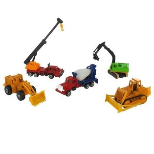 Mainan Kendaraan Konstruksi Logam (35 pcs)