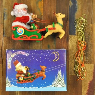 Sinterklas di Kereta Luncur dengan Musik (2 pcs)