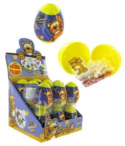 Telur Kejutan Macan dengan Permen (18 pcs)