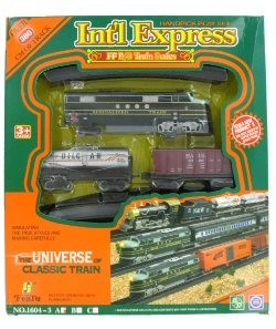 Mainan Set Kereta Api Klasik INTERNATIONAL TRAIN EXPRESS