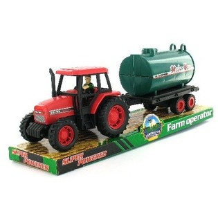 Mainan Traktor Besar dengan Gandengan - Model 2 (2 pcs)