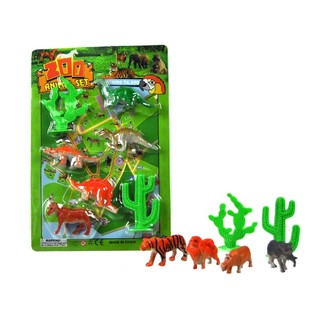 Mainan Set Kebun Binatang (12 pcs)