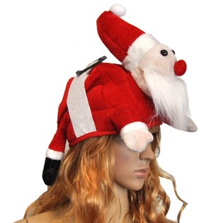 TOPI SINTERKLAS DI ATAS KEPALA (3 pcs)