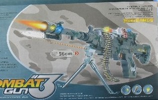 Mainan Senapan Mesin Combat - 56 cm