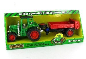 Traktor dengan Trailer dalam Kotak (2 pcs)