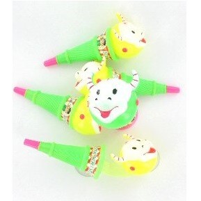 Terompet Lidah Tiup Motif Wajah (40 pcs)