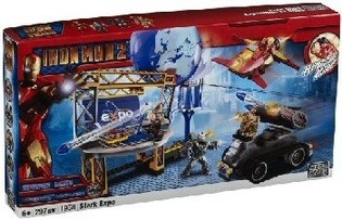 SET MAINAN MEGABLOKS IRON MAN 2 STARK EXPO