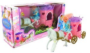 Set Mainan Kereta Kuda Princess - Grosir B2B