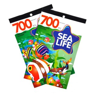 BUKU STIKER MODEL: SEA LIFE (12 pcs)