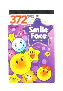 Buku Stiker Model: Wajah Ceria (12 pcs)