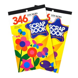 Buku Stiker SCRAP BOOK (12 pcs)