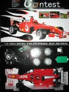 Mobil Balap Formula 1 RC Besar Contest