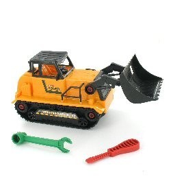 Mainan Dozer Bongkar Pasang DIY (4 pcs)
