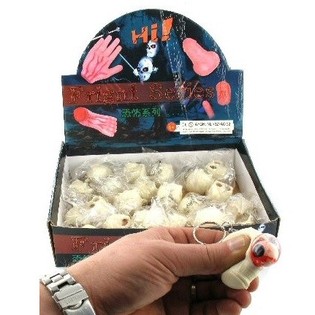Gantungan Kunci Seram dengan Mata Melotot (24 pcs)