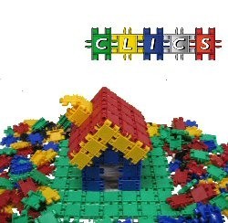 CLICS BALOK BANGUNAN (1100 pcs)