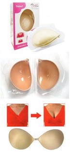 Bra Tempel Bahan Kain - Cup B - Warna Kulit