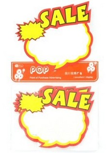 PAPAN PENAWARAN - MODEL 3 (10 pcs)