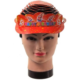 6 TOPI ULANG TAHUN SPIRAL DALAM TAS (6 pcs)