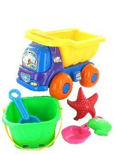 SET MAINAN PANTAI BESAR - MODEL TRUK JUNGKIT (2 pcs)
