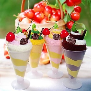 Handuk Berbentuk Sorbet (2 pcs)