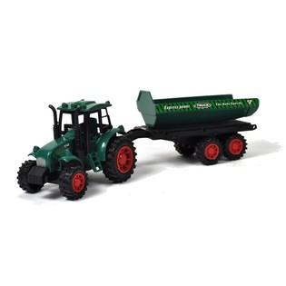 Mainan Traktor dengan Trailer dalam Display (12 pcs)