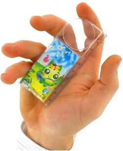 Penggaris dengan Kaca Pembesar & Game (100 pcs)