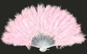 Kipas Tangan Bulu Plush (12 pcs)