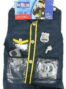 Set Kostum Polisi Anak Lengkap