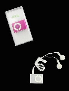 Pemutar MP3 dengan Earphone - 4GB (Warna Acak)
