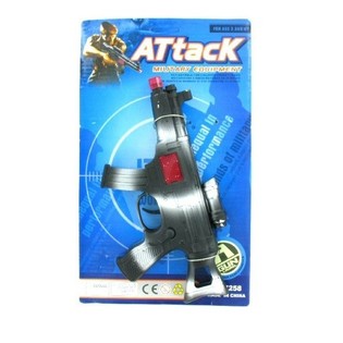 Pistol Mainan Ratchet Berkartu (6 pcs)