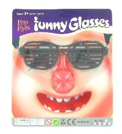 KACAMATA HIDUNG BADUT (24 pcs)