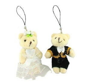 Boneka Beruang Pengantin Plush (50 pcs)