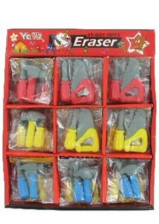 PENGHAPUS BENTUK ALAT PERTUKANGAN DALAM DISPLAY (36 pcs)