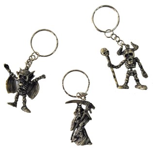 Gantungan Kunci Tengkorak (12 pcs)