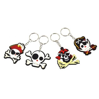 Gantungan Kunci Bajak Laut Campur (12 pcs)