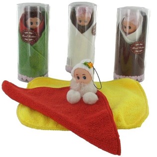 Souvenir Handuk Bentuk Boneka (2 pcs)