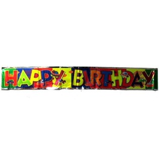 BANNER HAPPY BIRTHDAY (15 pcs)