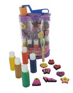 Mainan Kreatif Cap & Lukis Anak Perempuan - Model 2