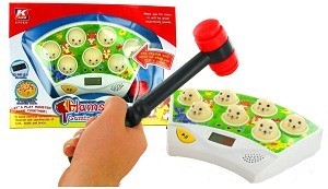 Konsol Game Hamster | Mainan Ketangkasan Whack-a-Mole