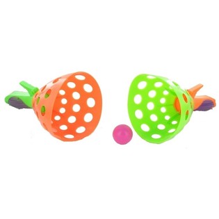 Mainan Tangkap Bola Click & Catch untuk 2 Orang (Isi 6 pcs)