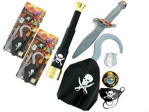 Set Mainan Bajak Laut - Model 1 (6 pcs)