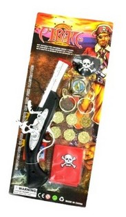 Set Mainan Bajak Laut dengan Kartu - Model 2 (2 pcs)