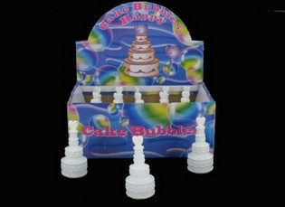 Gelembung Sabun Pernikahan - Model Kue Pernikahan (24 pcs)