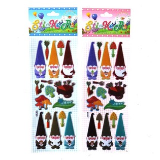 Lembaran Stiker Kurcaci (2x20 pcs)