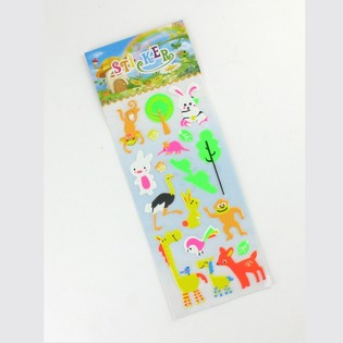 Stiker Hewan (12 pcs)